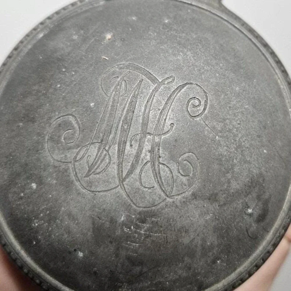 Imperial German Regimental‎ Beer Stein Monogram Lid Produced 1905-1907. Rare